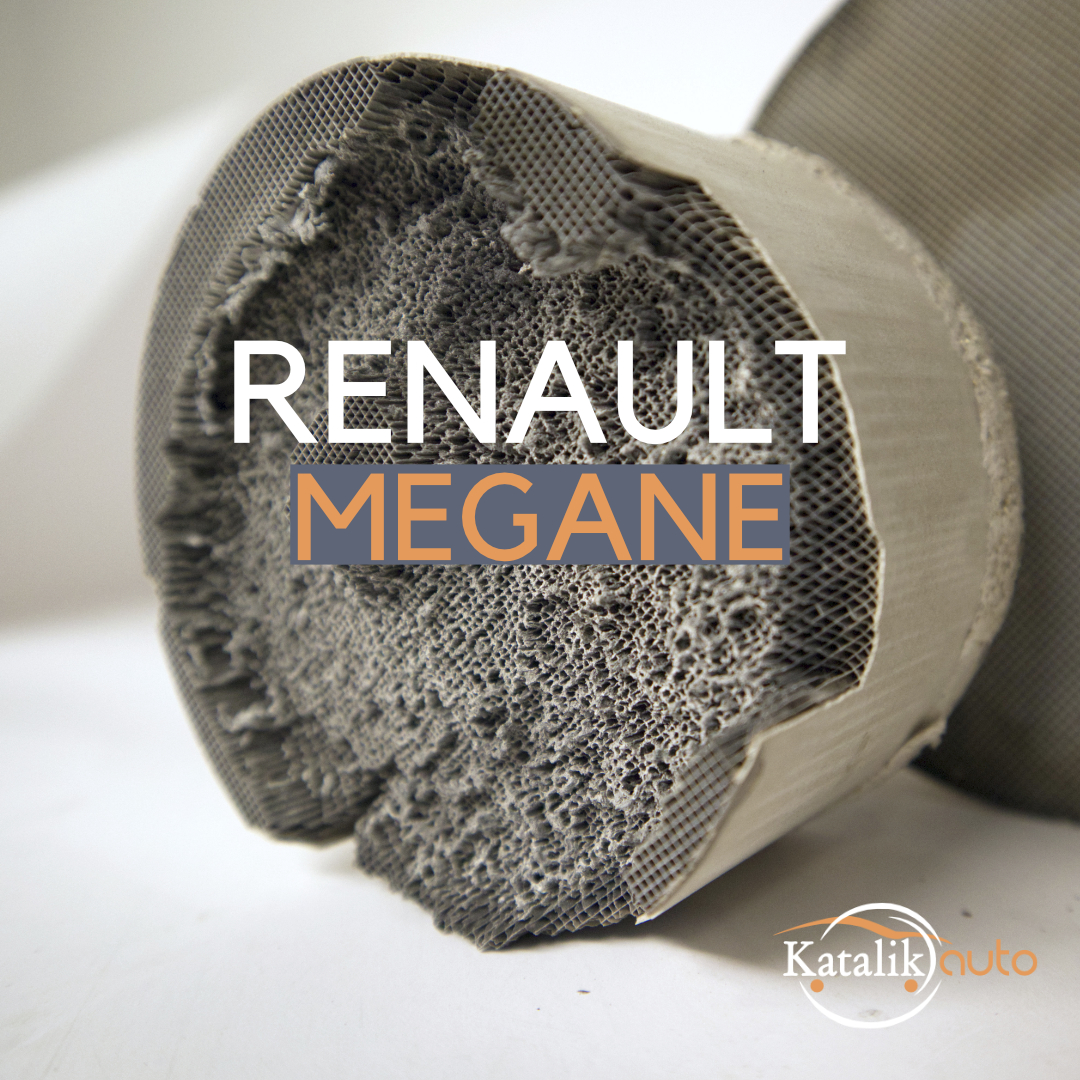 Фото катализатора с Renault Megane